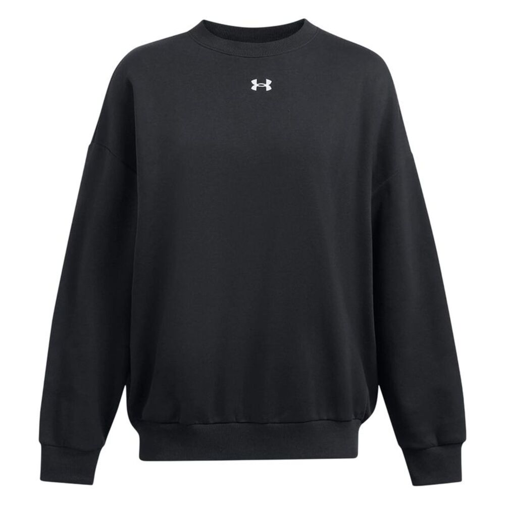 Under Armour Womens/Ladies Rival Fleece Sweatshirt / Black